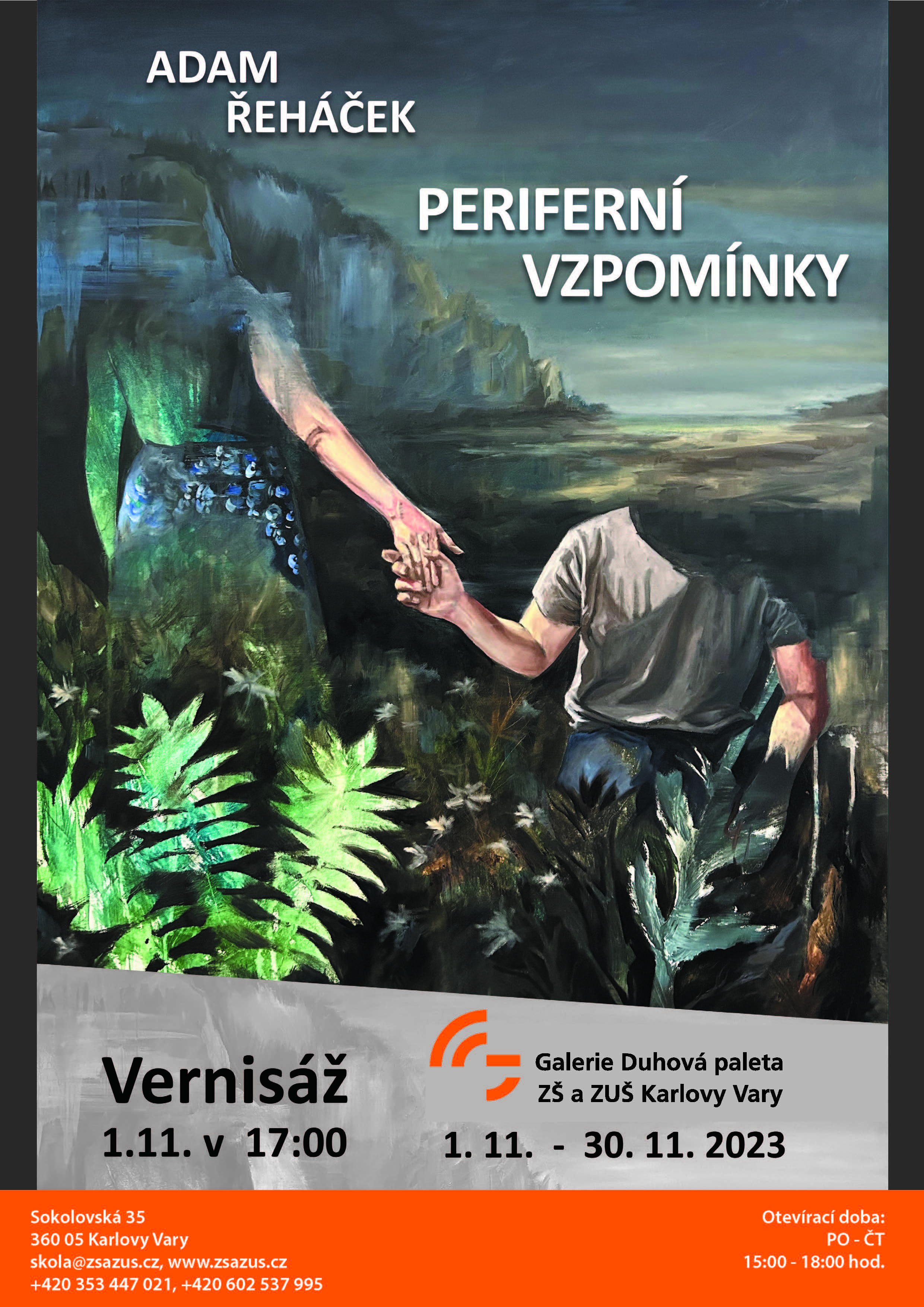 Adam Řeháček periferní vzpomínky malba 11 23