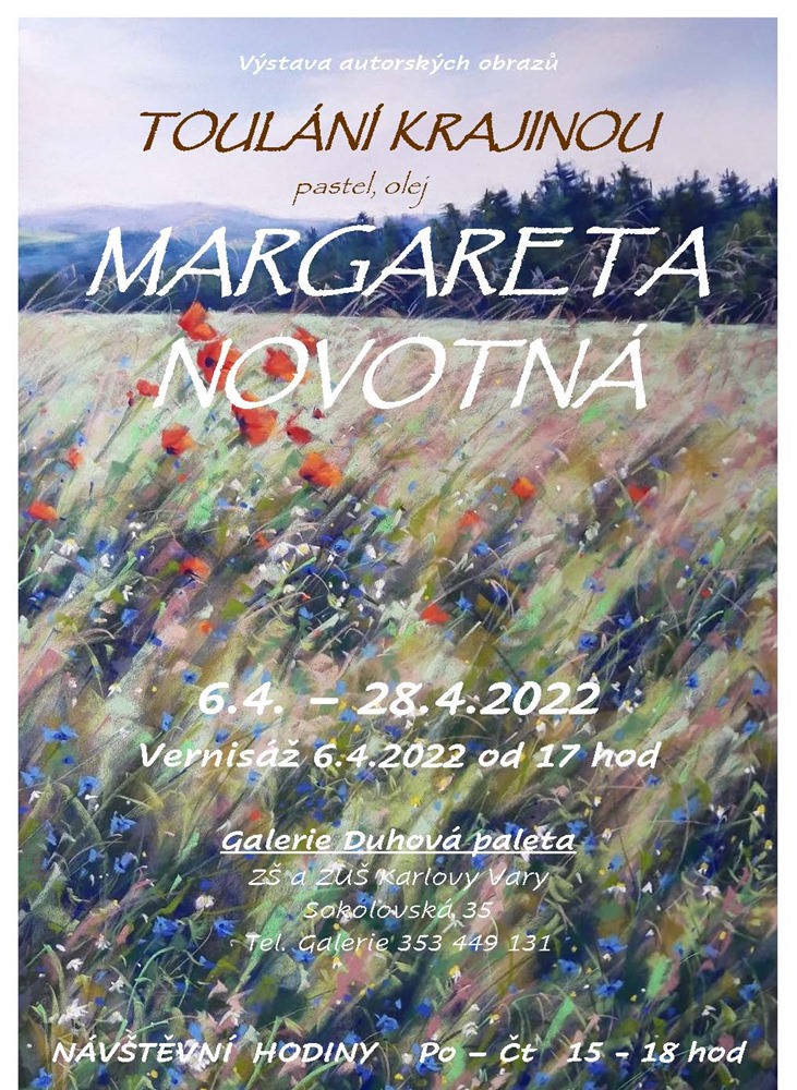 plakatyMargareta Novotná 2022 bílé
