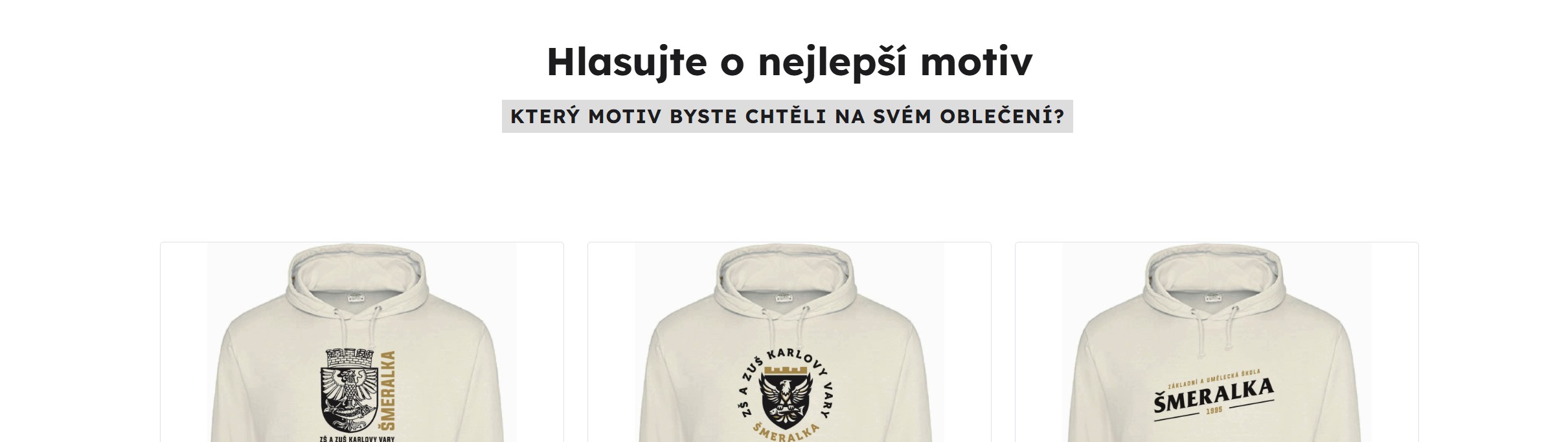 skolni obleceni hlasovani