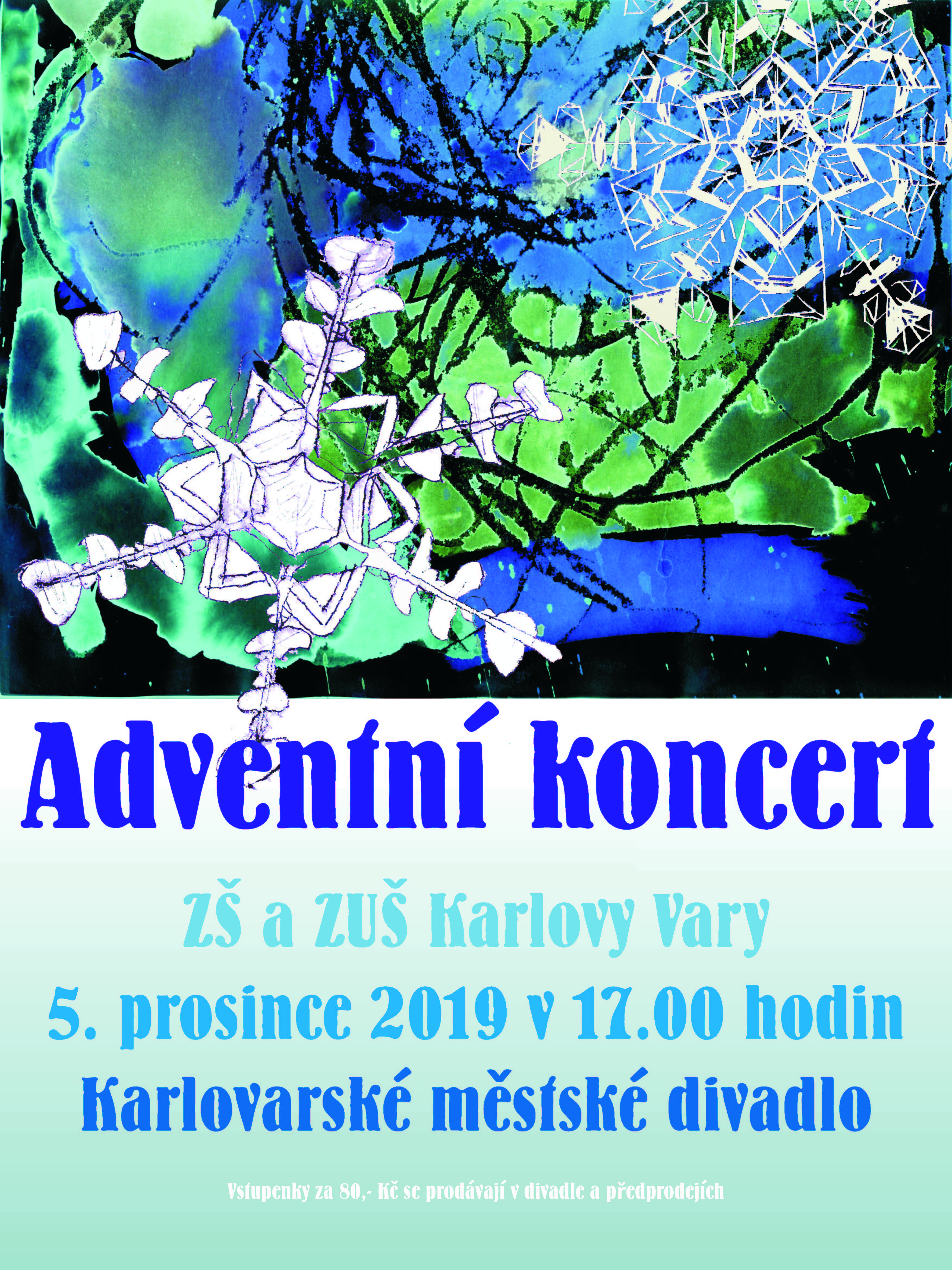plakat Adventni  koncert 2019